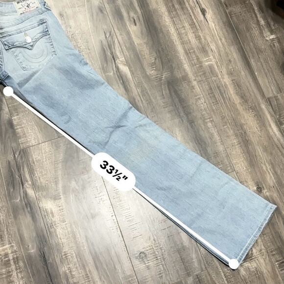 True Religion Women's‎ Bootcut Jeans Size 29 Blue Medium Wash Denim - Picture 5 of 9